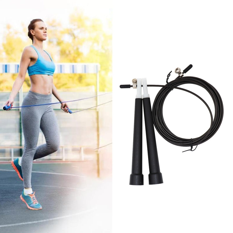 Steel Wire Skipping Skip Adjustable Fitness Jump Rope，Length: 3m, Steel Wire Jump Rope (Megenta), Steel Wire Jump Rope (Black), Steel Wire Jump Rope (Blue), Steel Wire Jump Rope (Grey), Steel Wire Jump Rope (Green), Steel Wire Jump Rope (Orange)       ...