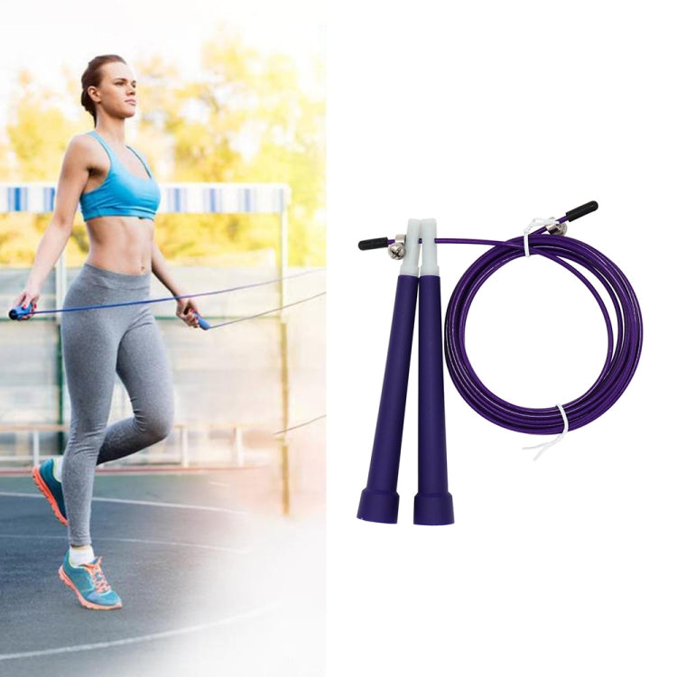 Steel Wire Skipping Skip Adjustable Fitness Jump Rope，Length: 3m, Steel Wire Jump Rope (Megenta), Steel Wire Jump Rope (Black), Steel Wire Jump Rope (Blue), Steel Wire Jump Rope (Grey), Steel Wire Jump Rope (Green), Steel Wire Jump Rope (Orange)       ...