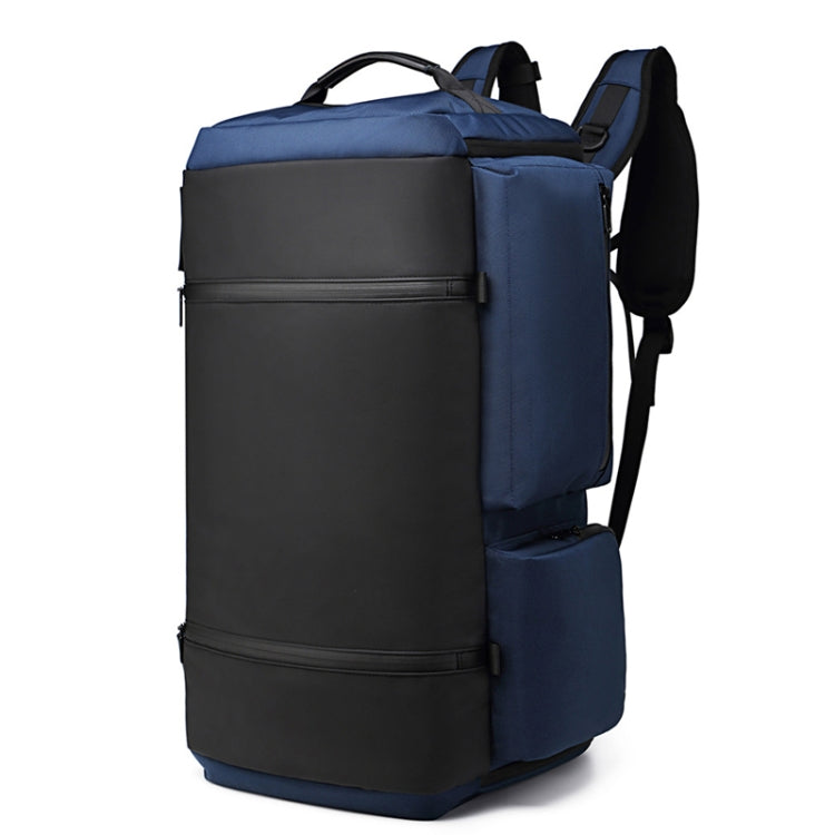 Ozuko 9326 Men Outdoor Multifunctional Anti-theft Backpack Sports Waterproof Travel Shoulders Bag with External USB Charging Port, Ozuko 9326