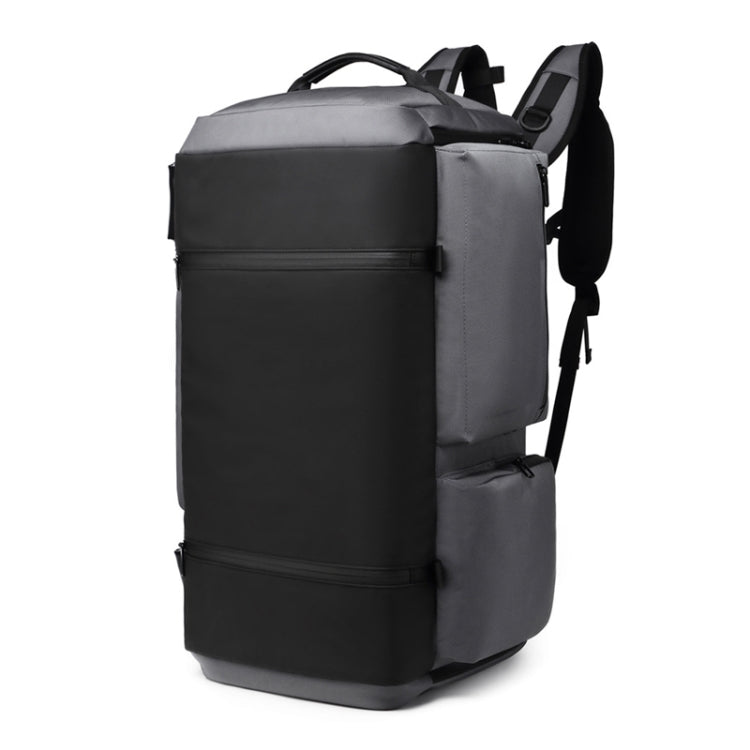 Ozuko 9326 Men Outdoor Multifunctional Anti-theft Backpack Sports Waterproof Travel Shoulders Bag with External USB Charging Port, Ozuko 9326