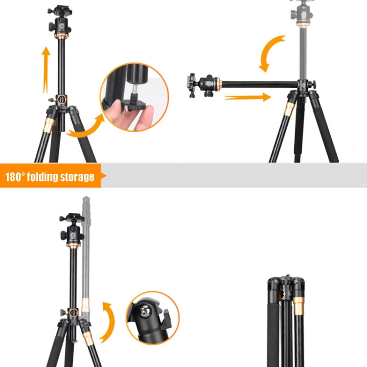 Q999h Horizontal Cantilever Gimbal Tripod Mount L Type Bracket with Tripod Ball-Head, Q999H