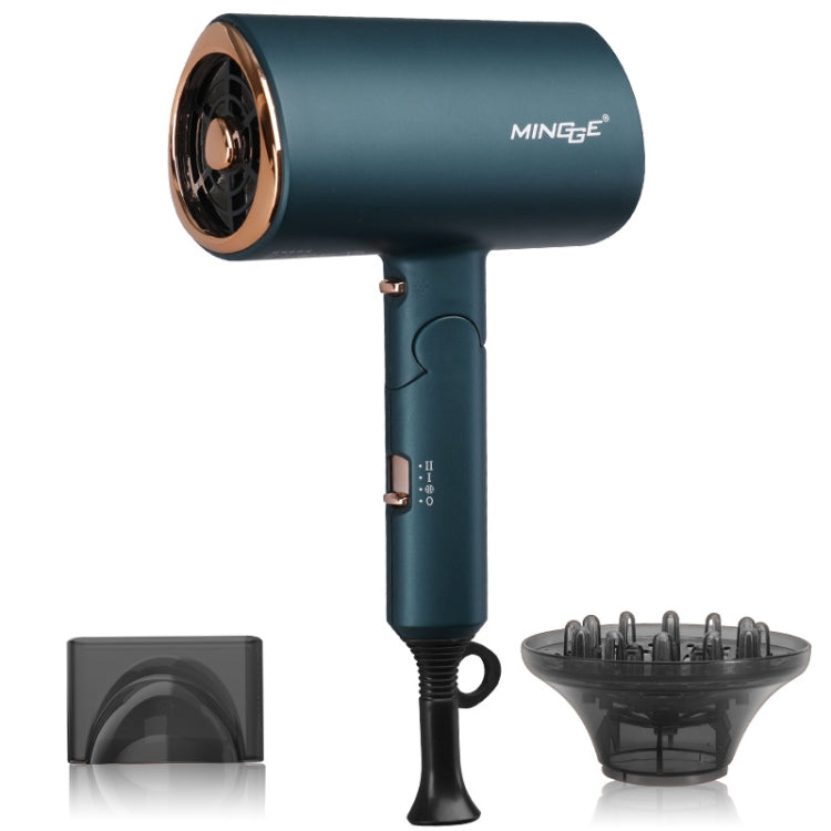 Mingge T1 T Style 1800W High-power Cold Hot Air Wind Fast Drying Folding Hair Dryer, EU Plug, US Plug, UK Plug