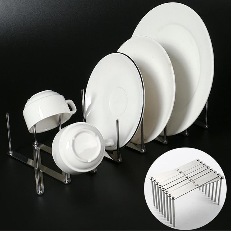 LsCook Retractable Storage Rack Kitchen Foldable Multifunctional Steam Rack Stainless Steel Kitchen Utensil Rack, Stainless Steel Rack