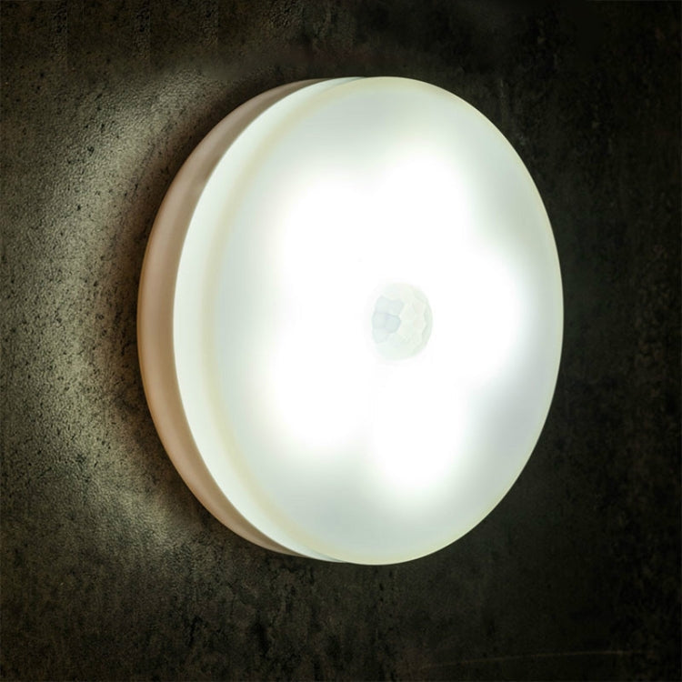 Intelligent Human Body Induction LED Night Light Control Bedroom Bedside Table Lamp, Battery Model, Rechargeable