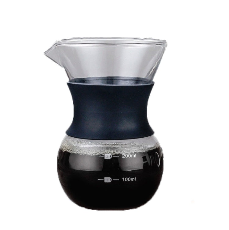 High Temperature Resistant Coffee Maker, 200ml With Strainer, 400ml With Strainer, 200ml Without Strainer, 400ml Without Strainer