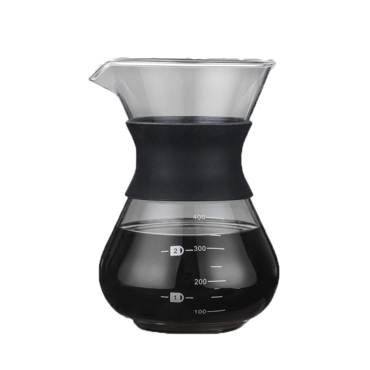High Temperature Resistant Coffee Maker, 200ml With Strainer, 400ml With Strainer, 200ml Without Strainer, 400ml Without Strainer