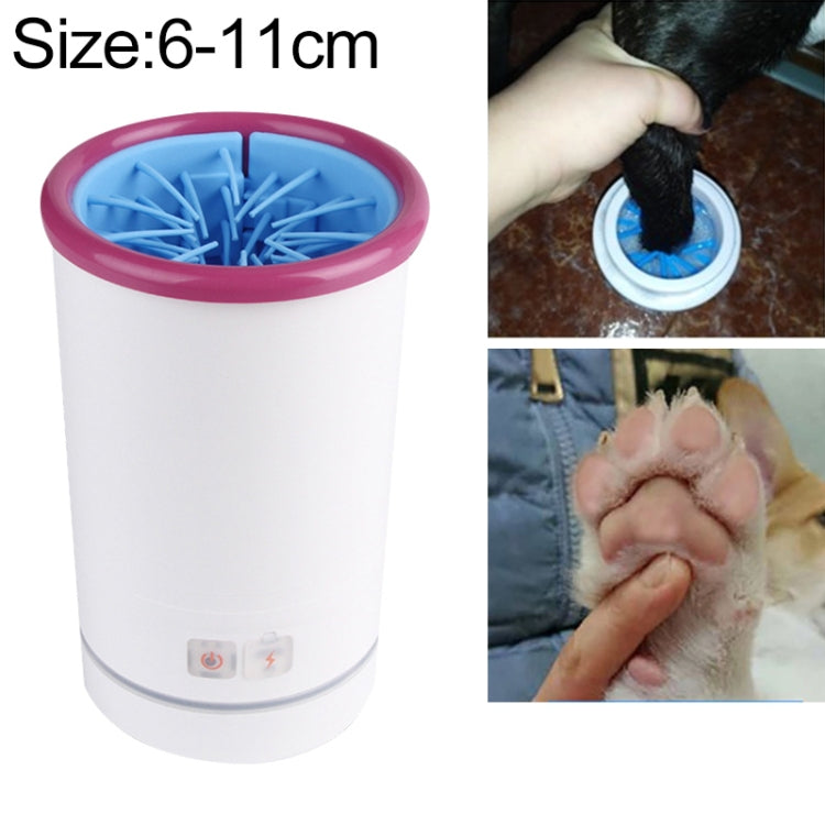 Pets Automatic Foot-Washing Cup Cats Dogs Extremities Cleaning Artifact, S 6-11cm, L 14-19cm, M 10-14cm