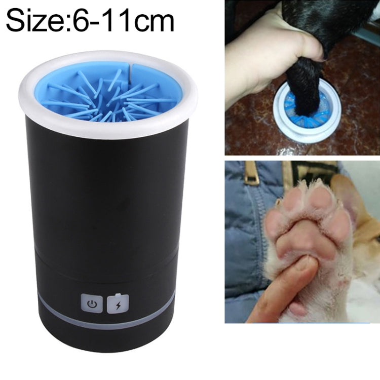 Pets Automatic Foot-Washing Cup Cats Dogs Extremities Cleaning Artifact, S 6-11cm, L 14-19cm, M 10-14cm