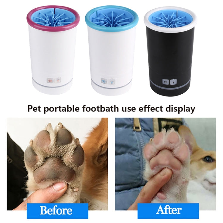 Pets Automatic Foot-Washing Cup Cats Dogs Extremities Cleaning Artifact, S 6-11cm, L 14-19cm, M 10-14cm