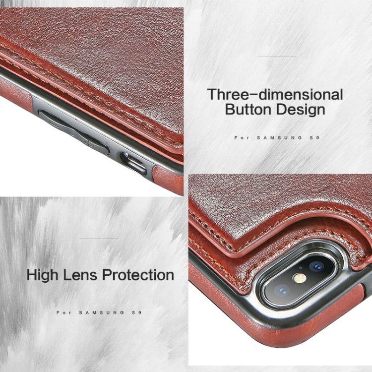 Retro PU Leather Case Multi Card Holders Phone Cases for iPhone 6 Plus & 6s Plus, iPhone 6 Plus, v