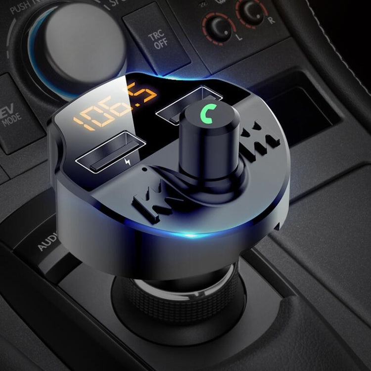 T66 Car Bluetooth Car Charger Cigarette Lighter MP3 Player Hands-Free Car FM Transmitter, T66