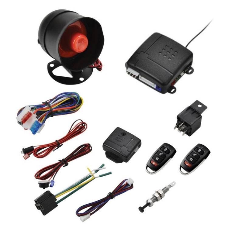8pcs /Set Universal Car Alarm Horn Collision Alarm System Alarm Remote Control, TSK-100-220
