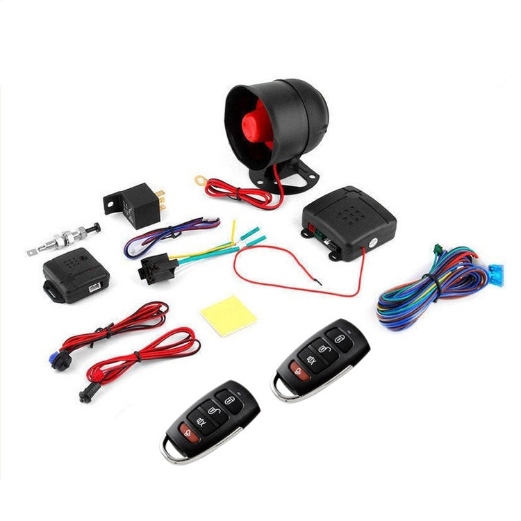 8pcs /Set Universal Car Alarm Horn Collision Alarm System Alarm Remote Control, TSK-100-220