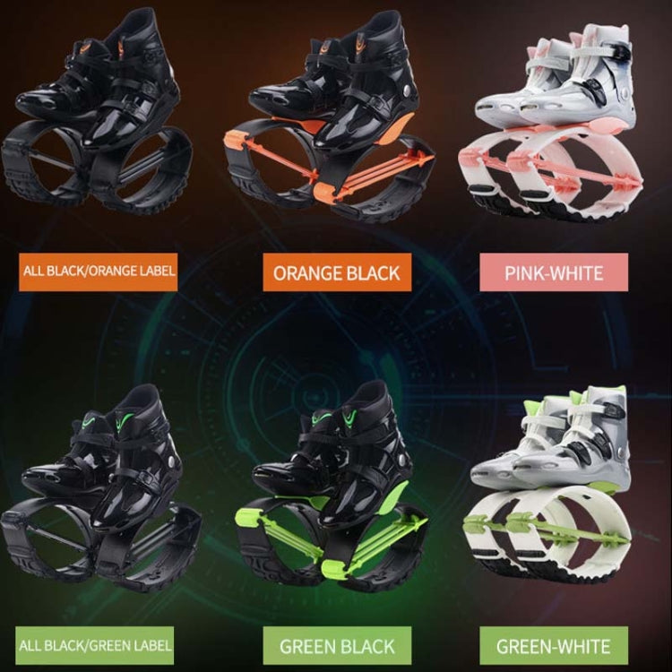 Jumping Shoes Bounce Shoes Indoor Sports Rebound Shoes, 33/35  (Pink White), 33/35 (Green And White), 36/38  (Green And Black), 36/38  (Pink White), 36/38  (Green And White), 36/38 (Orange Black), 39/41  (Pink White), 39/41  (Green And White)          ...