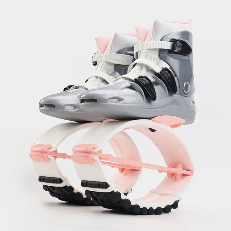 Jumping Shoes Bounce Shoes Indoor Sports Rebound Shoes, 33/35  (Pink White), 33/35 (Green And White), 36/38  (Green And Black), 36/38  (Pink White), 36/38  (Green And White), 36/38 (Orange Black), 39/41  (Pink White), 39/41  (Green And White)          ...