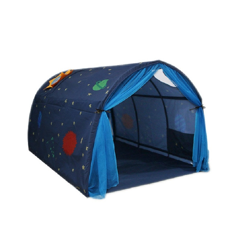 Children Home Bed Crawl Tunnel Game House Tent, Pink, Blue with Mosquito Net, Pink with Mosquito Net
