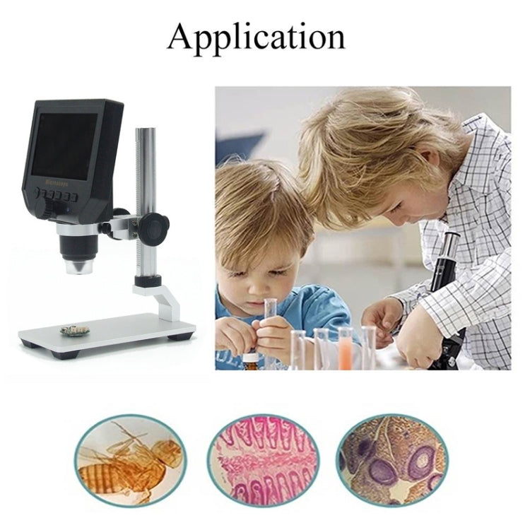 G600A HD Mobile Phone Repair Microscope 4.3 Inch Screen Digital Microscope Electron Microscope, EU Plug, US Plug