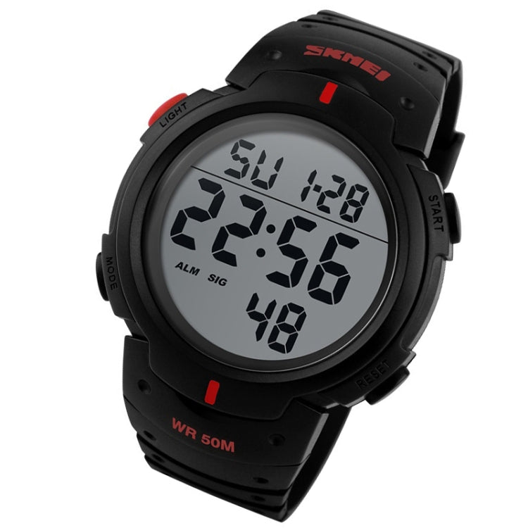 SKMEI 1068 Men Waterproof Outdoor Sports Digital Watch Student Fashion Watch, Red, Green, Blue, Black, Titanium, Golden, ArmyGreen