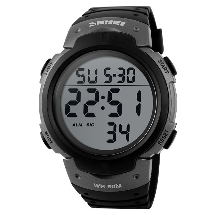 SKMEI 1068 Men Waterproof Outdoor Sports Digital Watch Student Fashion Watch, Red, Green, Blue, Black, Titanium, Golden, ArmyGreen