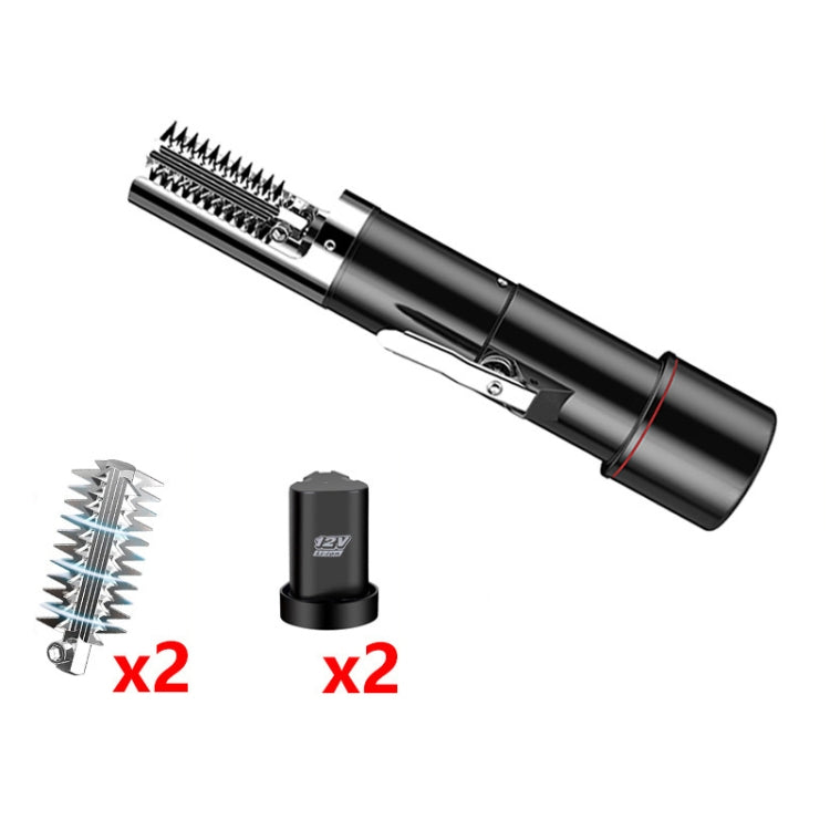 Electric Fish Scale Scraper Household Automatic Wireless Scraping Tool CN Plug, Black Single Battery, Black Single Battery+Cutter Head, Black Dual Battery, Black Dual Battery+Cutter Head, Red Single Battery, Red Single Battery+Cutter Head              ...