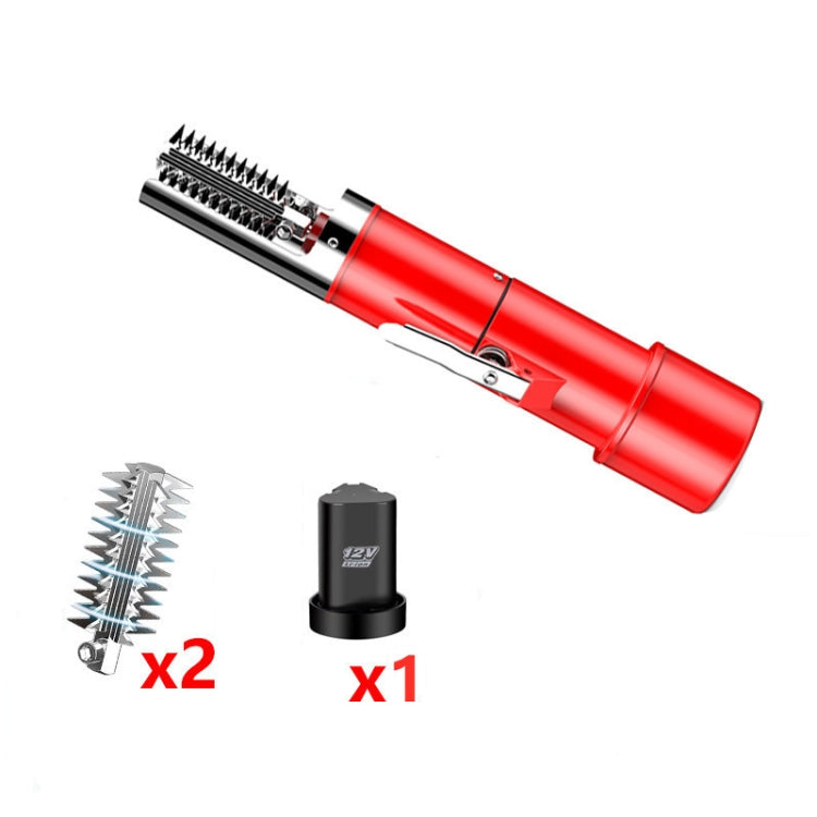 Electric Fish Scale Scraper Household Automatic Wireless Scraping Tool CN Plug, Black Single Battery, Black Single Battery+Cutter Head, Black Dual Battery, Black Dual Battery+Cutter Head, Red Single Battery, Red Single Battery+Cutter Head              ...