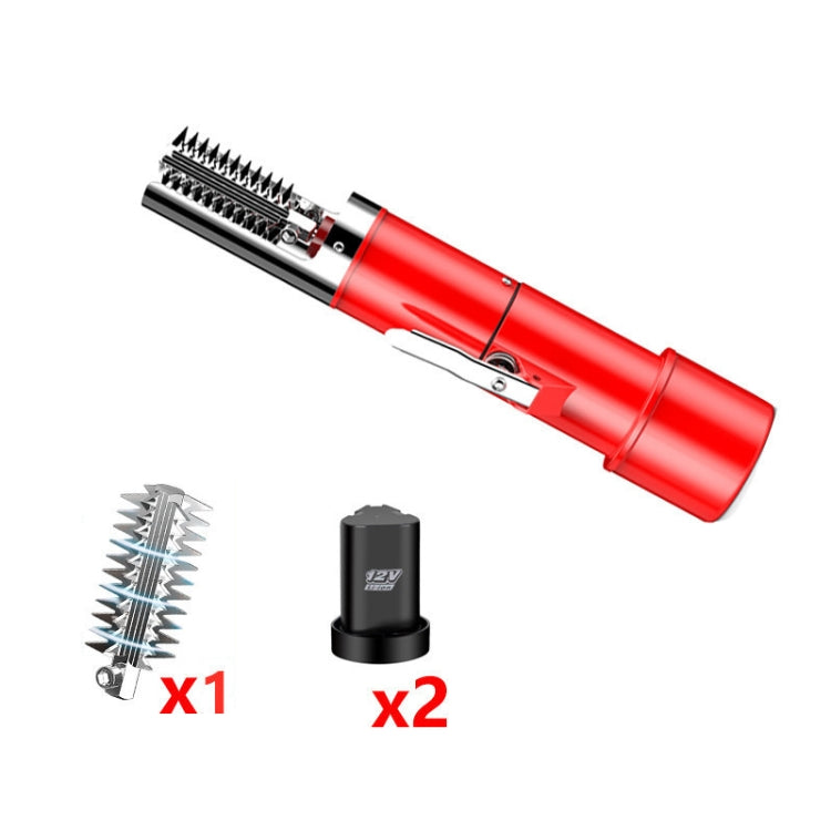 Electric Fish Scale Scraper Household Automatic Wireless Scraping Tool CN Plug, Black Single Battery, Black Single Battery+Cutter Head, Black Dual Battery, Black Dual Battery+Cutter Head, Red Single Battery, Red Single Battery+Cutter Head              ...