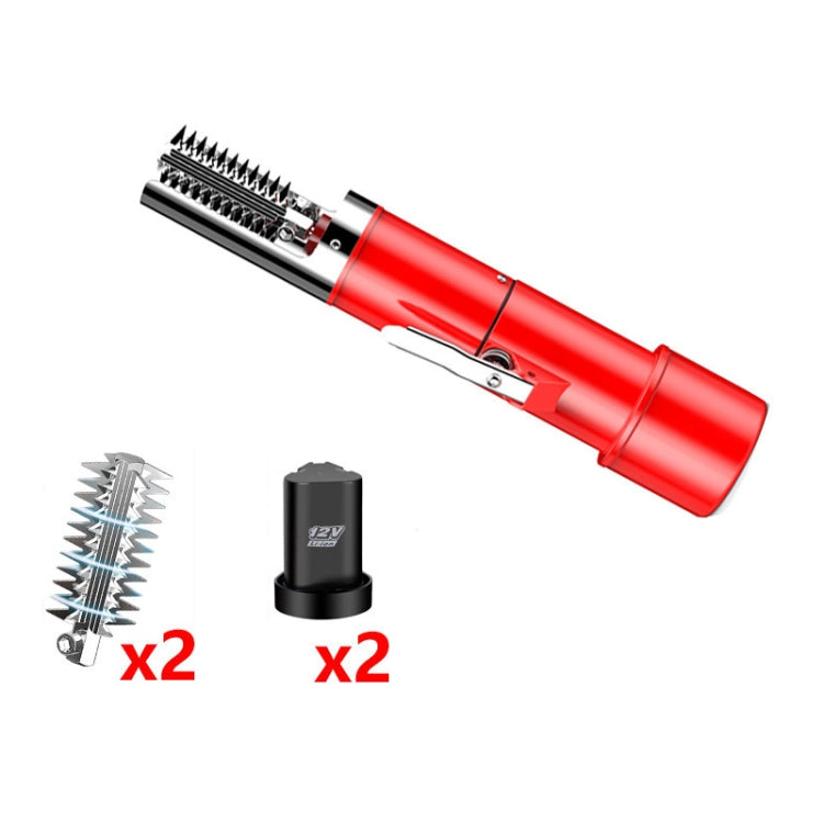 Electric Fish Scale Scraper Household Automatic Wireless Scraping Tool CN Plug, Black Single Battery, Black Single Battery+Cutter Head, Black Dual Battery, Black Dual Battery+Cutter Head, Red Single Battery, Red Single Battery+Cutter Head              ...