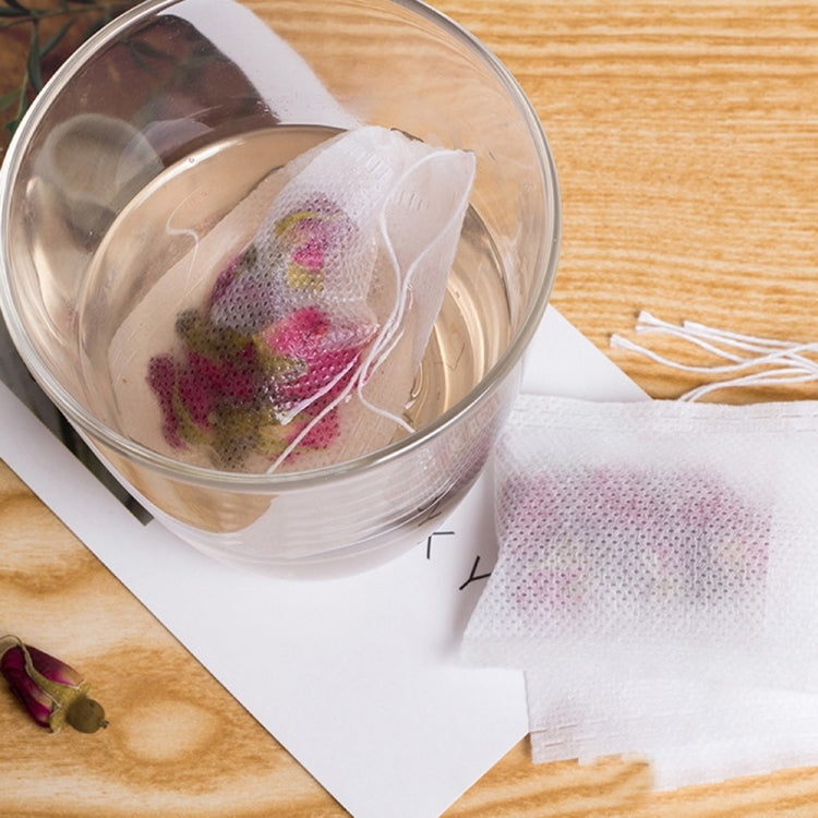 100Pcs/Lot Teabags Scented Tea Bags with Seal Filter Paper, Size: 5.5 x 7cm, Teabags