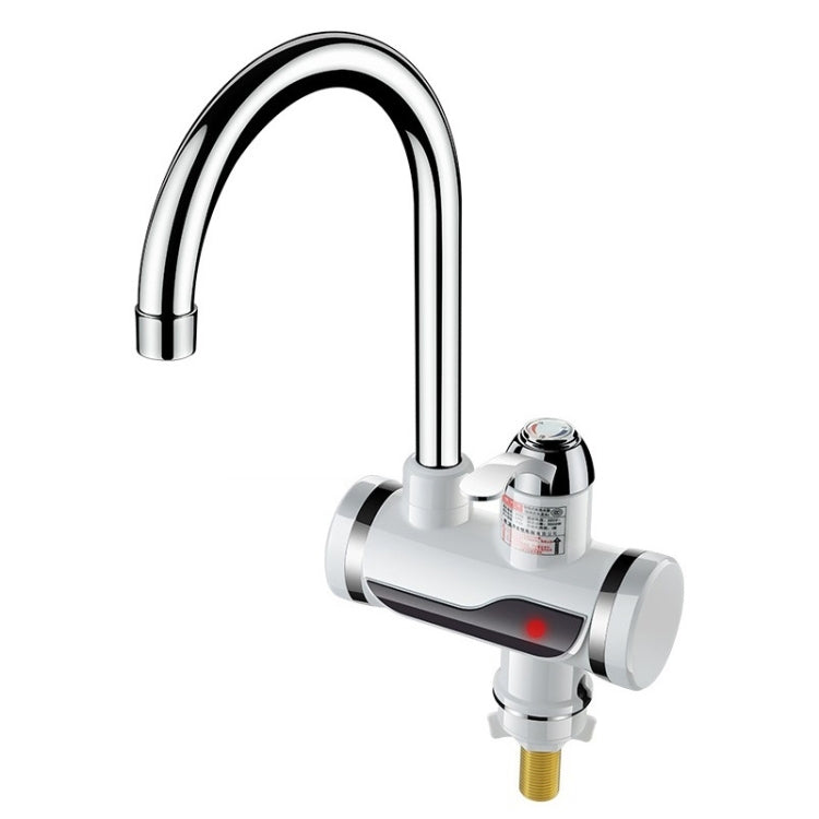 Kitchen Instant Electric Hot Water Faucet Hot & Cold Water Heater EU Plug, Lamp Display Lower Water Inlet, Lamp Display Side Water Inlet, Lamp Display Leakage Protection Lower Water Inlet, Lamp Shows Leakage Protection Side Water Inlet                 ...