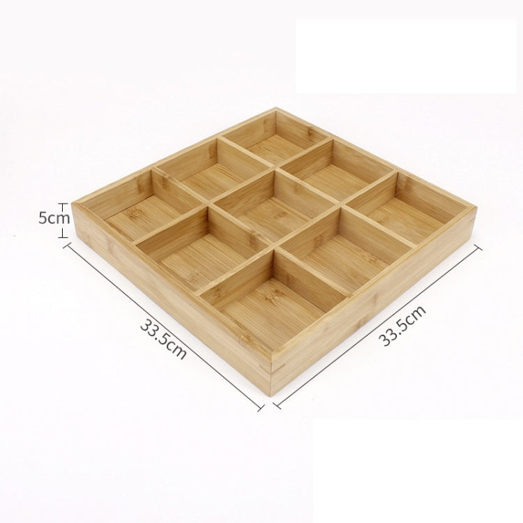 Hot Pot Bamboo Plate Compartmental Platter Vegetable Wood Tray Set, Large Nine Grid Plate, Six Grid Plate, Large Four Grid Bamboo Plate, Medium Four Grid Bamboo Plate, Small Four Grid Bamboo Plate, Three Grid Bamboo Plate, Two Grid Plate               ...