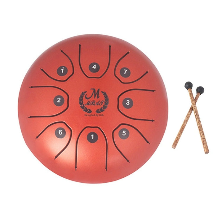 MEIBEITE 5.5-Inch C-Tune Sanskrit Drum Steel Tongue Empty  Worry-Free Drum, MEIBEITE Green, MEIBEITE White, MEIBEITE Red, MEIBEITE Black, MEIBEITE Golden, MEIBEITE Purple, MEIBEITE Blue