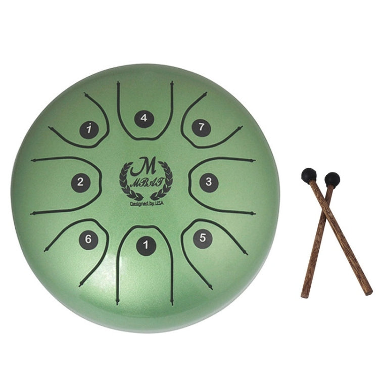 MEIBEITE 5.5-Inch C-Tune Sanskrit Drum Steel Tongue Empty  Worry-Free Drum, MEIBEITE Green, MEIBEITE White, MEIBEITE Red, MEIBEITE Black, MEIBEITE Golden, MEIBEITE Purple, MEIBEITE Blue