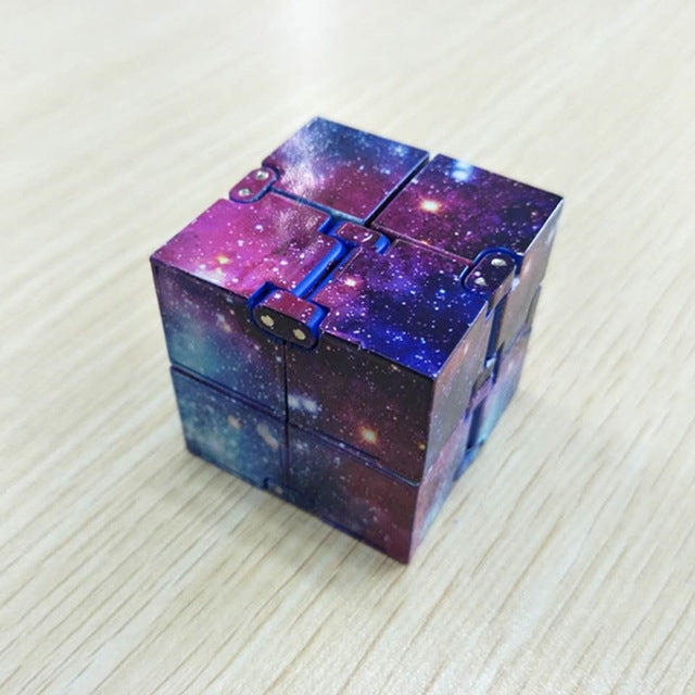 3 PCS Creative Folding Puzzles Magic Cube Infinity Cube Pressure Reduction Toy