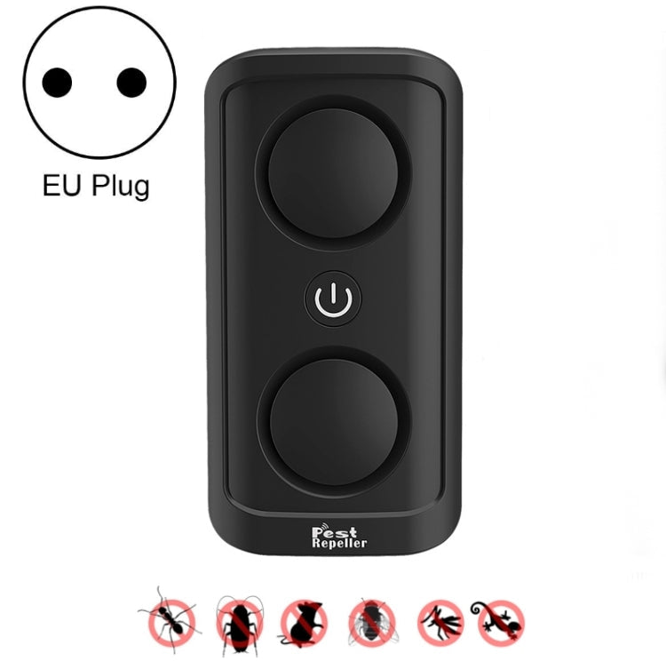 BG302 Dual-Speaker Intelligent Frequency Conversion Mosquito Repellent Ultrasonic Insect Repellent, US Plug 110V, EU Plug 220V