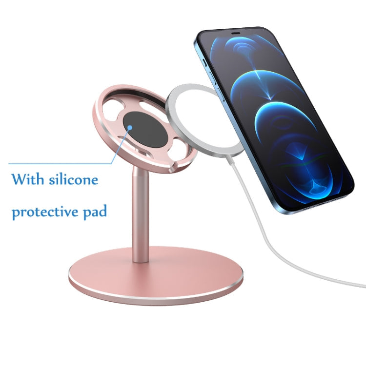 For MagSafe Magnetic Wireless Charging Stand, Colour: FJ03 Black, FJ03 Black