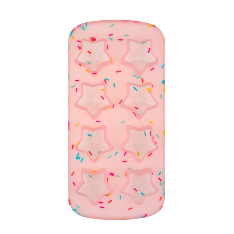 2 PCS Creative Silicone Ice Tray Mold 8 Continuous Mould Home-Made DIY Ice Tray Box, Style:, Brick  (Blue), Brick (Candy Color), Brick  (Jelly), Heart-shaped(Candy Effect), Heart-shaped(Jelly Effect), Five-star (Candy Effect)                           ...