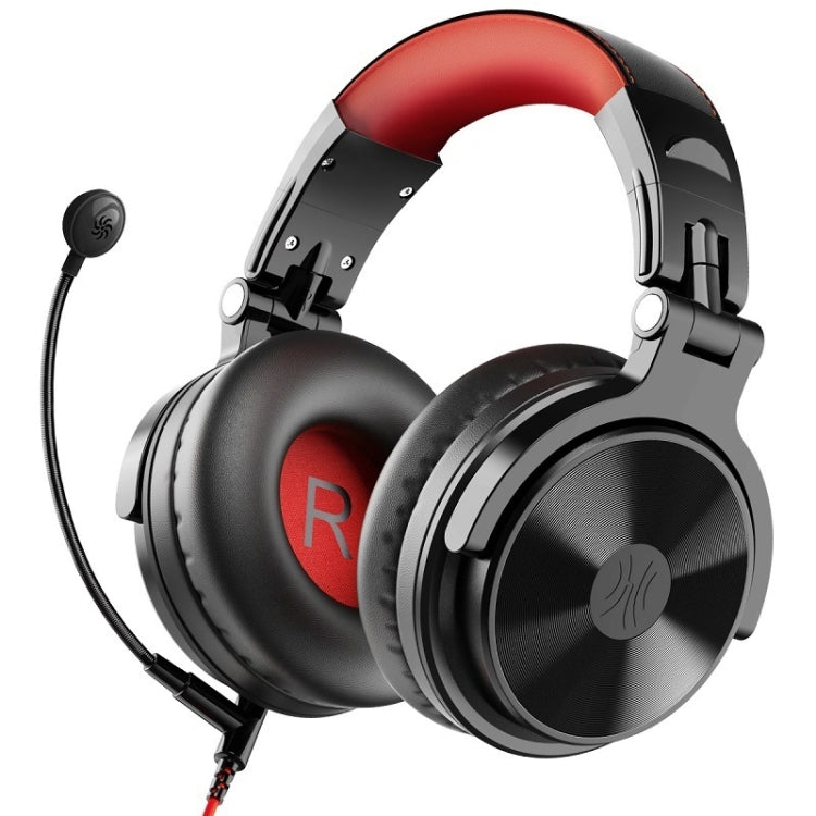 OneOdio Headset Game Anchor Wire Headset, With Bluetooth (Black & Red)