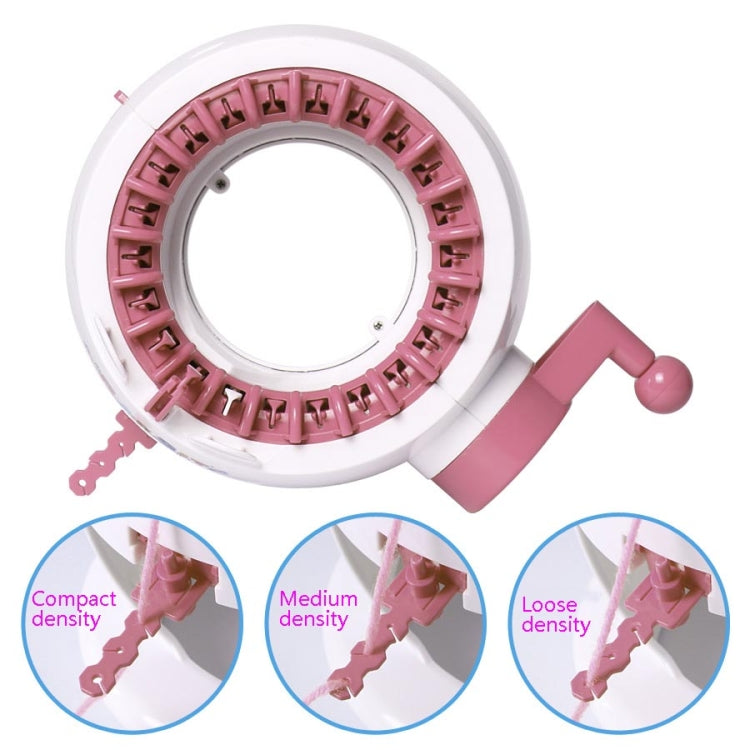 Hand Knitting Machine Children Play House Toy DIY Knitting Wool Machine, 841-1