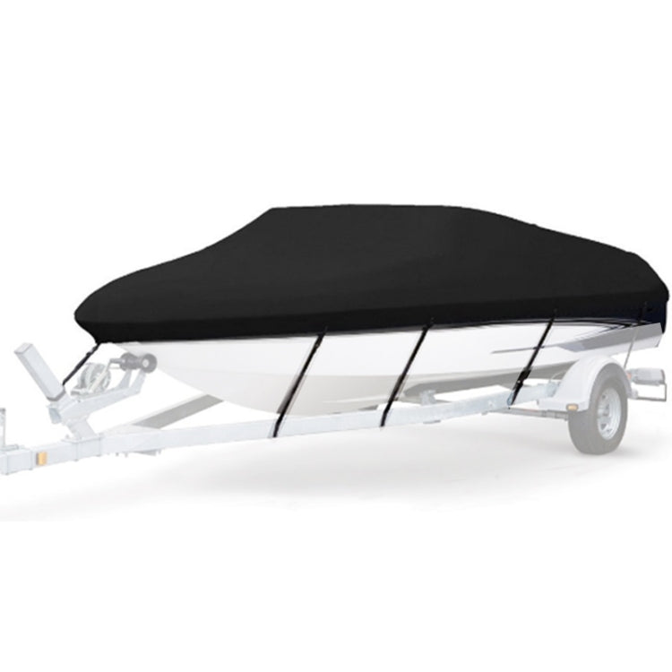 210D Waterproof Boat Cover Speedboat Towed Fishing V-Shaped Boat Cover Rain And Sun Protection Cover, 17-19FT 600x310cm
