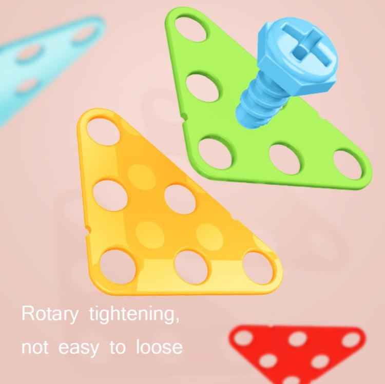 Children Screw-Tightening Electric Drill Toy Manual Assembly Toolbox, Style:, 2D Plane + Electric Drill (189 PCS), 3D + Electric Drill (276 PCS), 3D + Electric Drill (316 PCS), 3D + Electric Drill (466 PCS), 2D + Electric Drill + Charger (189 PCS)     ...