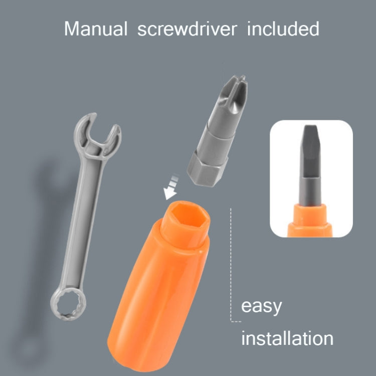Children Screw-Tightening Electric Drill Toy Manual Assembly Toolbox, Style:, 2D Plane + Electric Drill (189 PCS), 3D + Electric Drill (276 PCS), 3D + Electric Drill (316 PCS), 3D + Electric Drill (466 PCS), 2D + Electric Drill + Charger (189 PCS)     ...