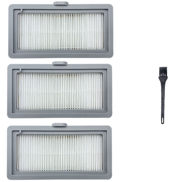 Sweeping Robot Accessories For Midea I5 Young/I9 EYE, Specification:, 3 Pairs Side Brush, 3 Filter+Cleaning Brush, Main brush