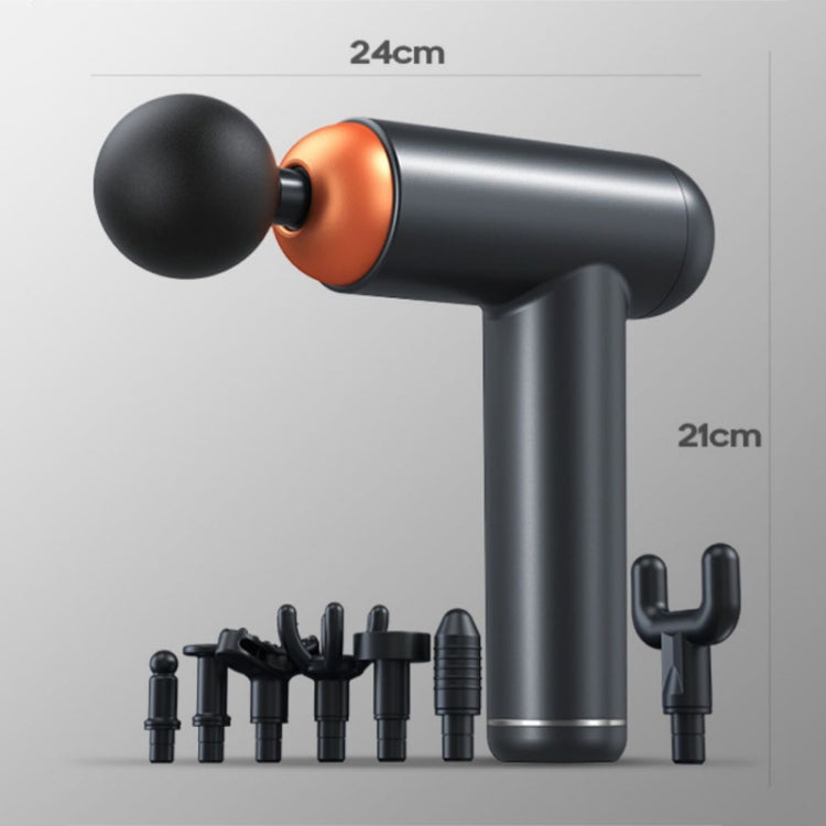 Muscles Relax Massager Fitness Equipment Fascia Gun, Professional Model (Black), Storage Model (Black), Flagship Model (6 Gears Gray), Flagship Upgrade (6 Gears Gray)