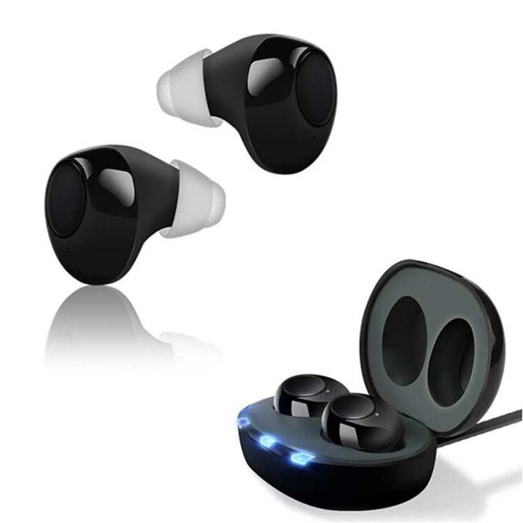 A39 Elderly Sound Amplifier Auxiliary Hearing Device Ear Bulb Concentrator Hearing Aid, A39 Black, Z-300 White