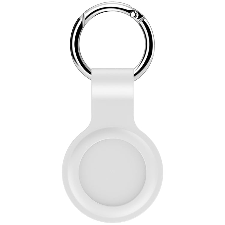 2 PCS Shockproof Anti-scratch Silicone Protective Case with Hook for AirTag 2nd Gen / AirTag 1st Gen