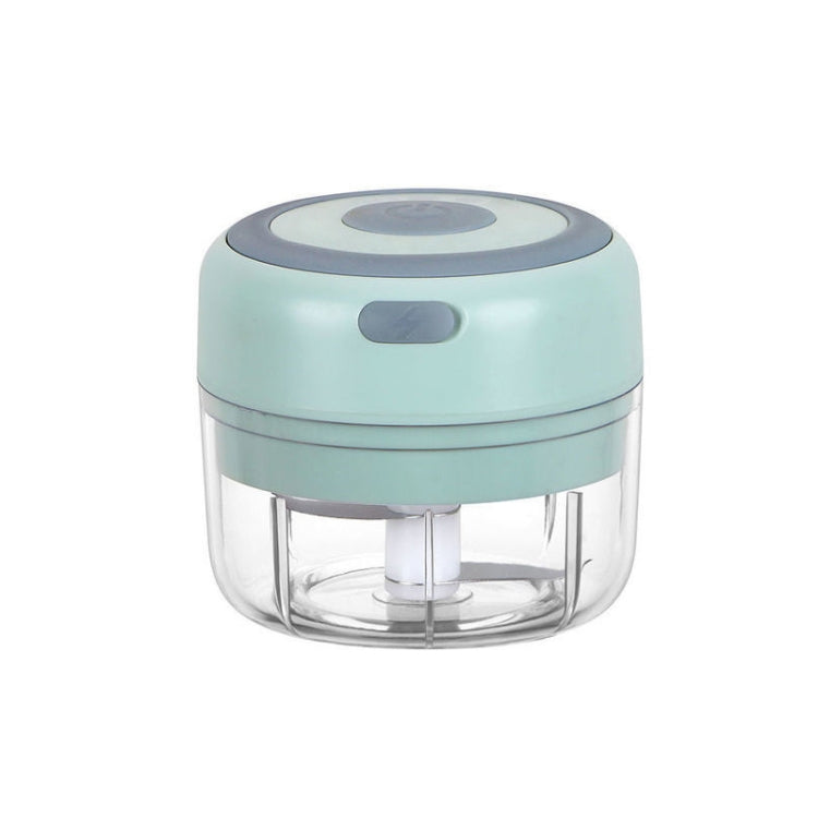 ZM-14 Household Mini Wireless Electric Garlic Masher, White 100ml, Green 100ml, Pink 100ml, High Cup White 250ml, High Cup Green 250ml, High Cup Pink 250ml, White Glass 300ml, Green Glass 300ml, Pink Glass 300ml, White High Cup 250ml + Small Cup 100ml ...
