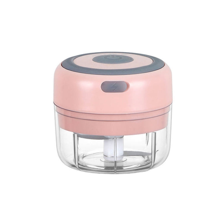 ZM-14 Household Mini Wireless Electric Garlic Masher, White 100ml, Green 100ml, Pink 100ml, High Cup White 250ml, High Cup Green 250ml, High Cup Pink 250ml, White Glass 300ml, Green Glass 300ml, Pink Glass 300ml, White High Cup 250ml + Small Cup 100ml ...