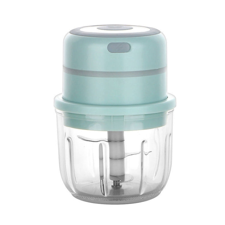 ZM-14 Household Mini Wireless Electric Garlic Masher, White 100ml, Green 100ml, Pink 100ml, High Cup White 250ml, High Cup Green 250ml, High Cup Pink 250ml, White Glass 300ml, Green Glass 300ml, Pink Glass 300ml, White High Cup 250ml + Small Cup 100ml ...