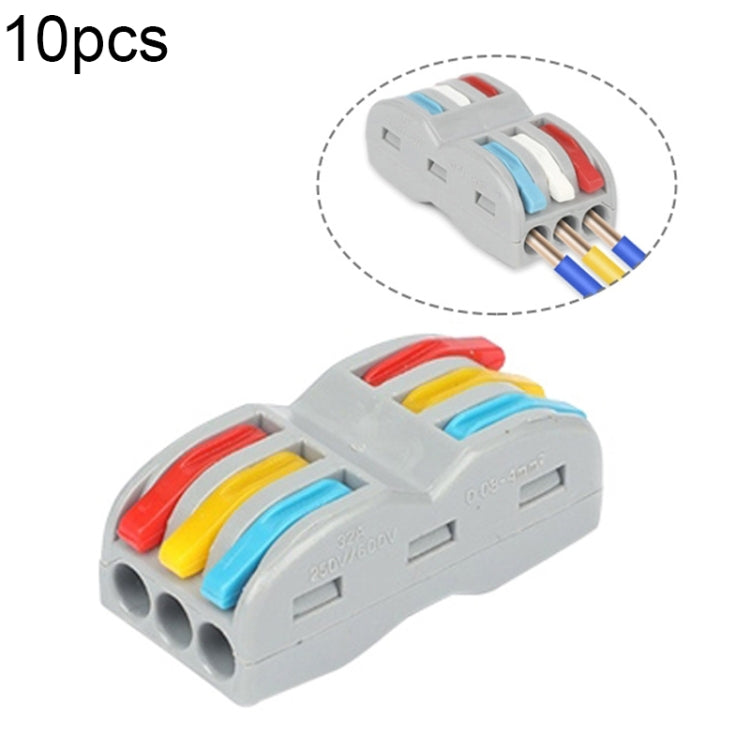 SPL-2 2 In 3 Out Colorful Quick Line Terminal Multi-Function Dismantling Wire Connection Terminal, SPL-2 2 In 3 Out, SPL-3 3 In 3 Out, SPL-42 2 In 4 Out, SPL-62 2 In 6 Out, SPL-63 3 In 6 Out, SPL-93 3 In 9 Out, LT-624 2 In 4 Out, LT-626 2 In 6 Out     ...