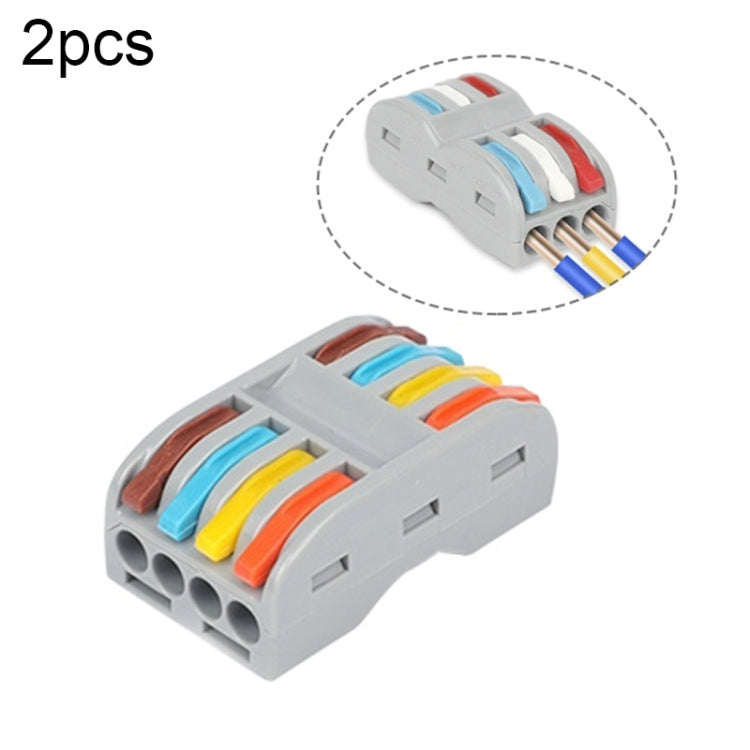 SPL-2 2 In 3 Out Colorful Quick Line Terminal Multi-Function Dismantling Wire Connection Terminal, SPL-2 2 In 3 Out, SPL-3 3 In 3 Out, SPL-42 2 In 4 Out, SPL-62 2 In 6 Out, SPL-63 3 In 6 Out, SPL-93 3 In 9 Out, LT-624 2 In 4 Out, LT-626 2 In 6 Out     ...